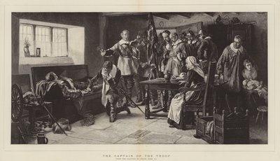 De kapitein van de troep door Frank Dadd